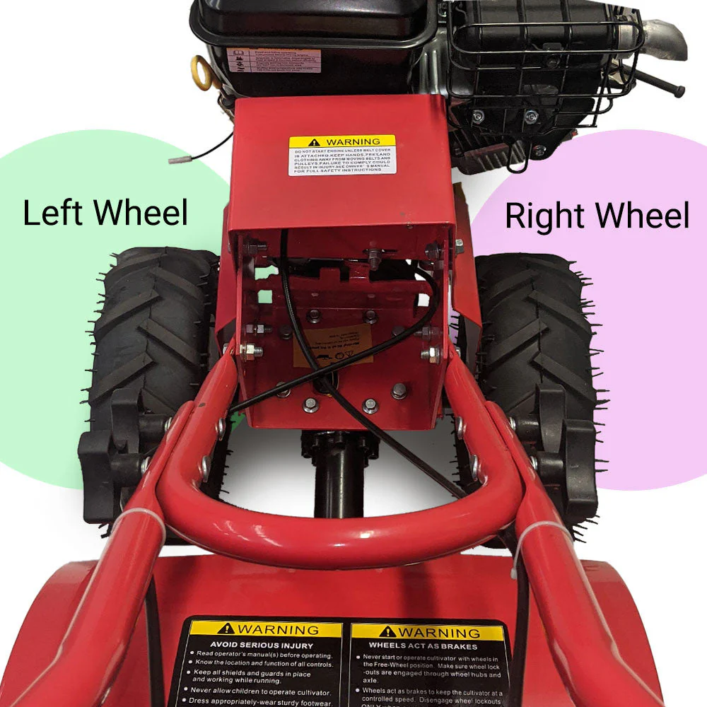 BBT Commercial Cultivator Tiller wheel - Image 5