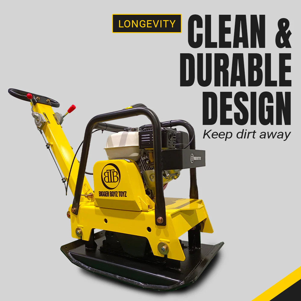 BBT Commercial Vibratory Reversible Compactor 30KN - Genuine Honda GX270 - COM30R270 - Image 11