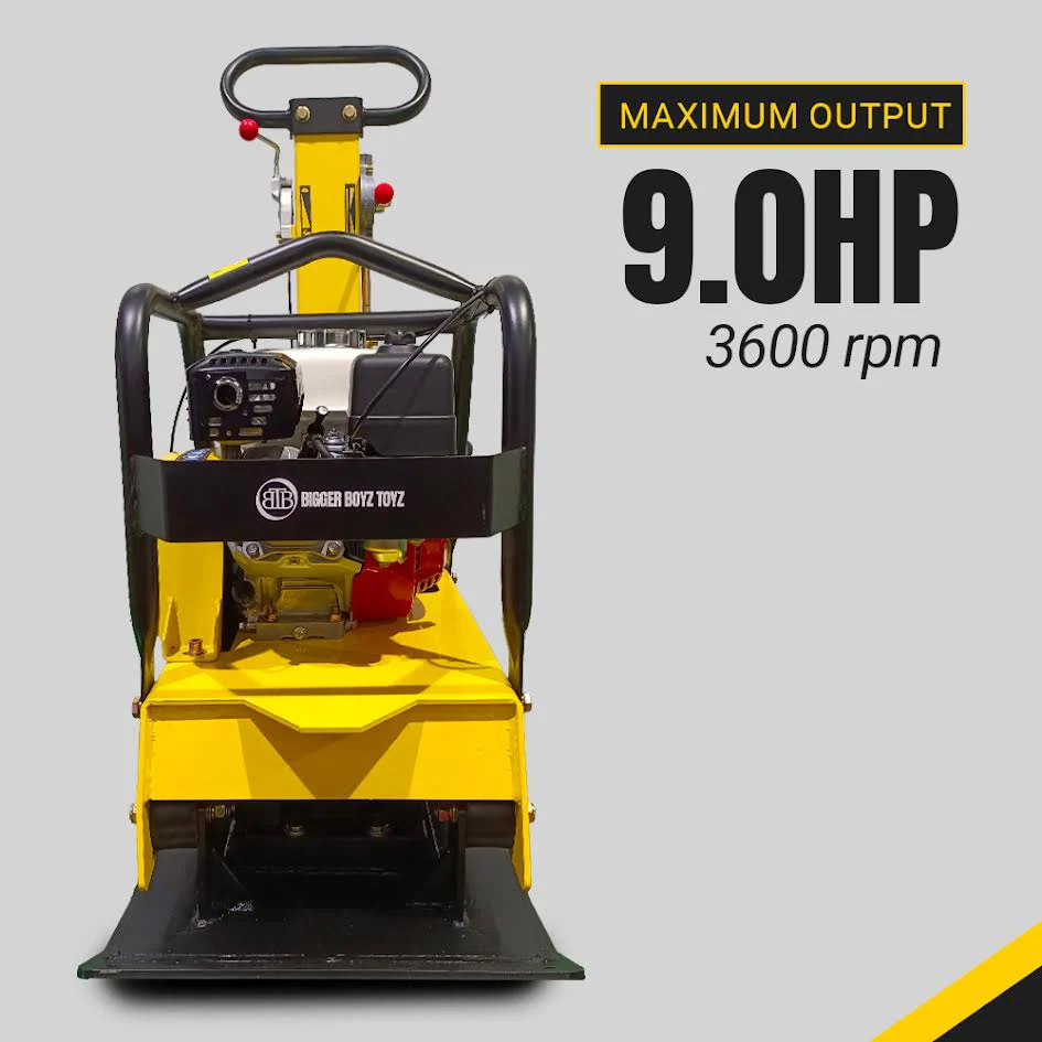 BBT Commercial Vibratory Reversible Compactor 30KN - Genuine Honda GX270 - COM30R270 - Image 5
