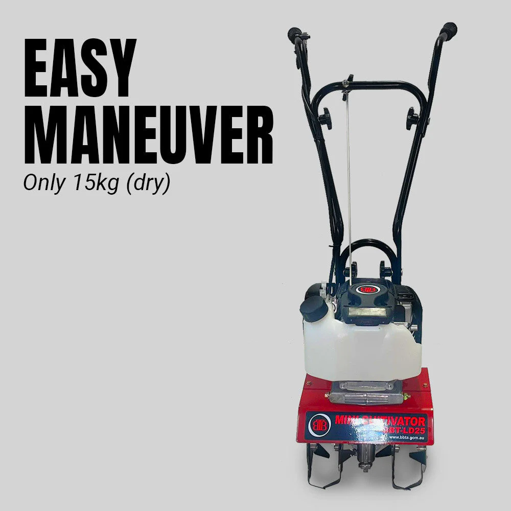 BBT Compact Cultivator Tiller 40cc Petrol 4 Stroke - Image 3