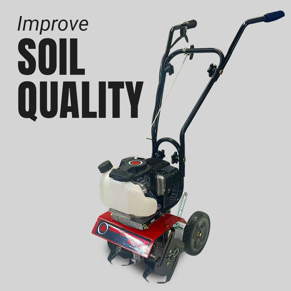 BBT Compact Cultivator Tiller 40cc Petrol 4 Stroke - Image 4