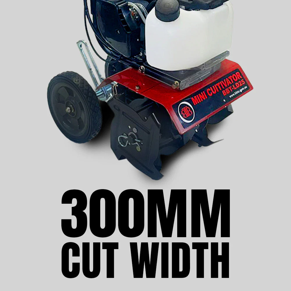 BBT Compact Cultivator Tiller 40cc Petrol 4 Stroke - Image 6