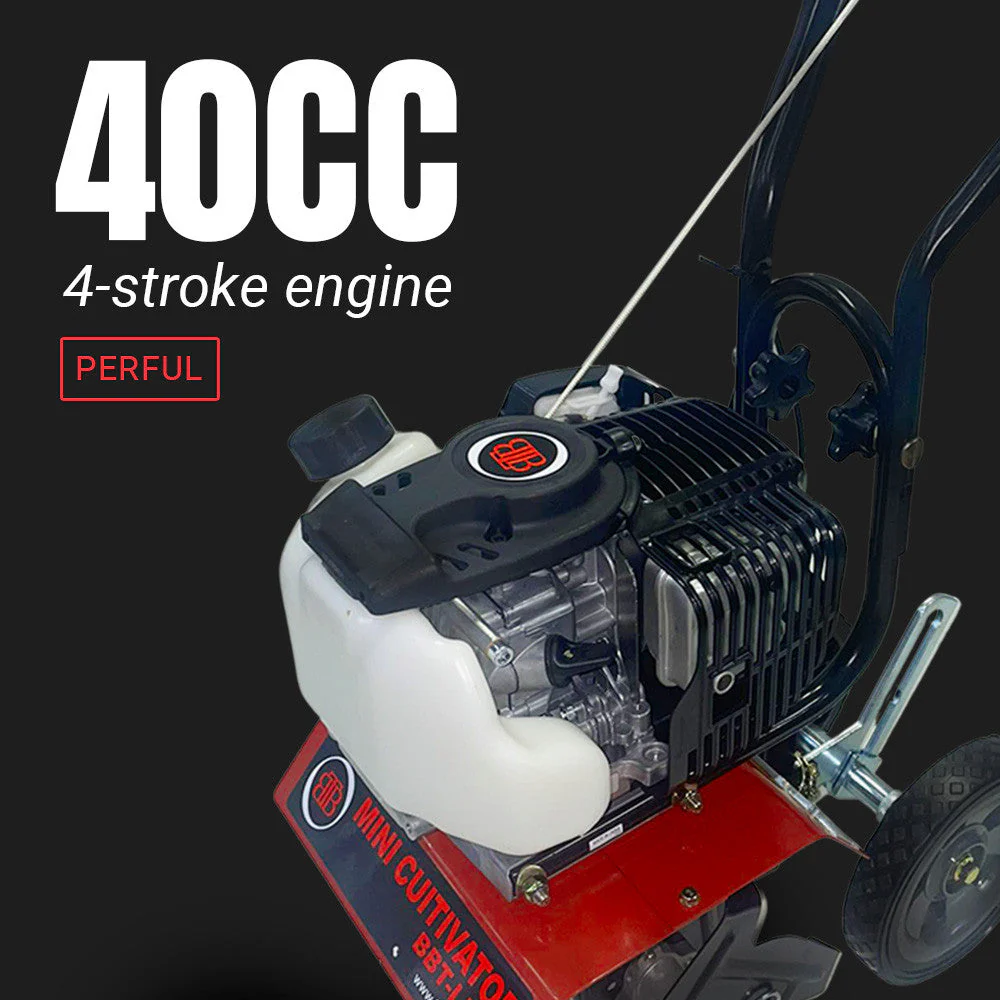 BBT Compact Cultivator Tiller 40cc Petrol 4 Stroke - Image 8