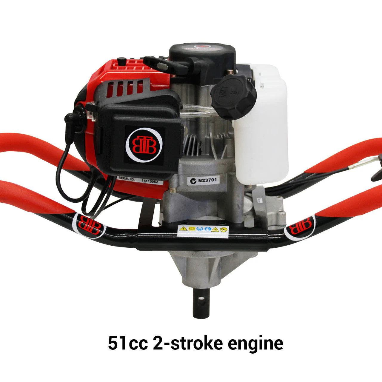 BBT Post Hole Digger Auger 51cc Petrol 2-Stroke - Image 9