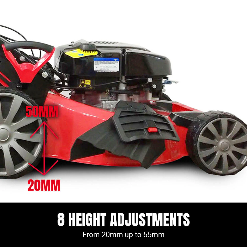 BBT 21" Self Propelled 4 Speed 196cc Petrol Lawn Mower - Image 13