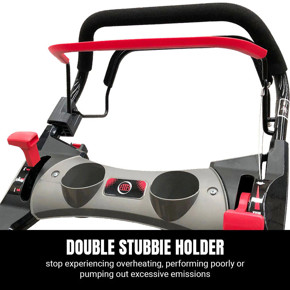 BBT 21" Self Propelled 4 Speed 196cc Petrol Lawn Mower - Image 3