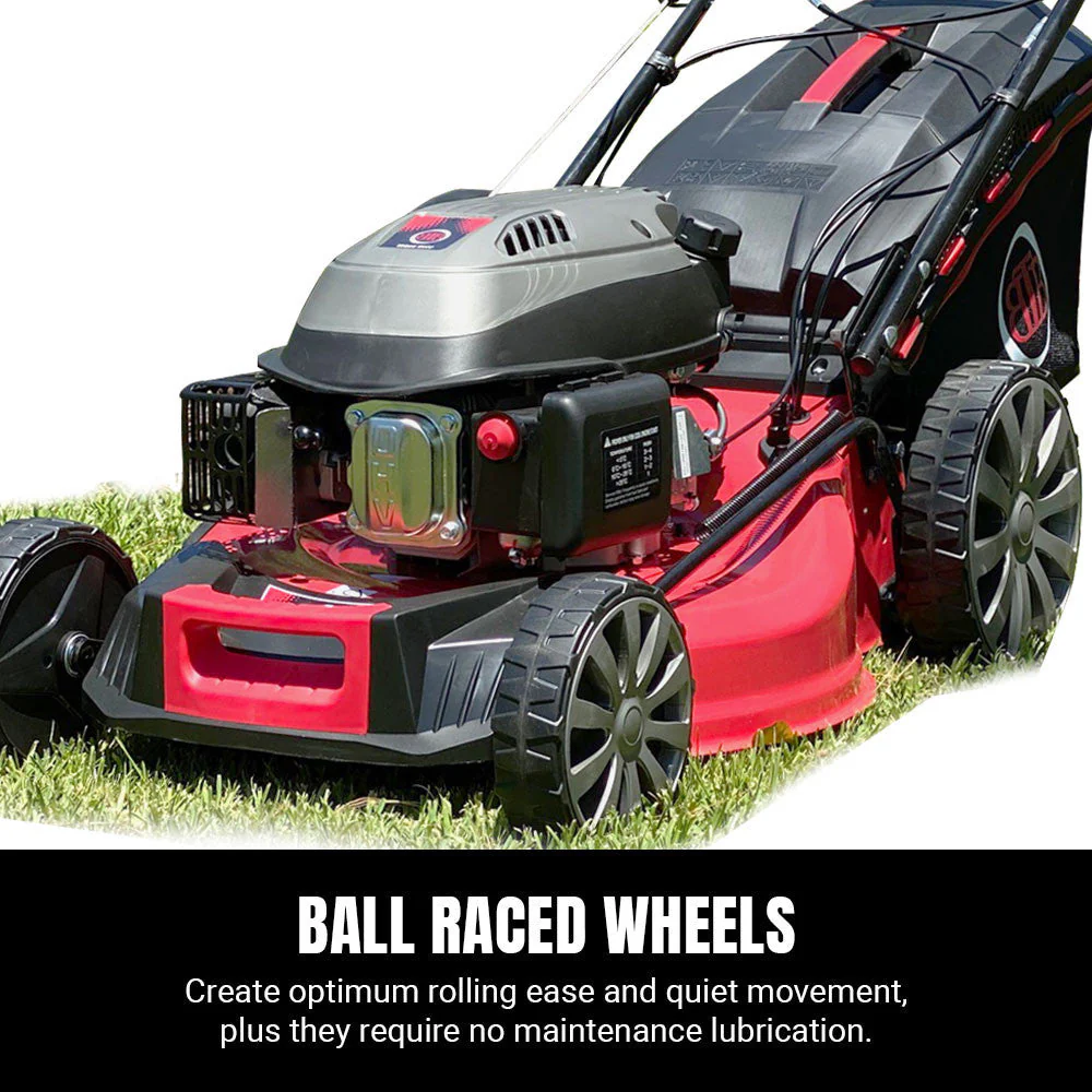BBT 21" Self Propelled 4 Speed 196cc Petrol Electric Start Lawn Mower - Image 10