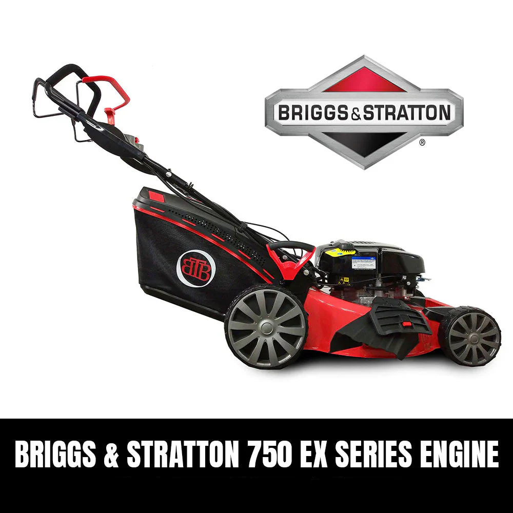 BBT 21" Self-Propelled 4-Speed Briggs & Stratton Electric Start Lawn Mower - Image 14