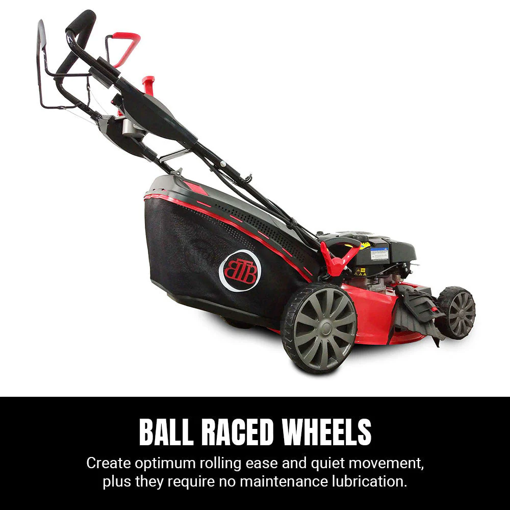 BBT 21" Self-Propelled 4-Speed Briggs & Stratton Electric Start Lawn Mower - Image 9