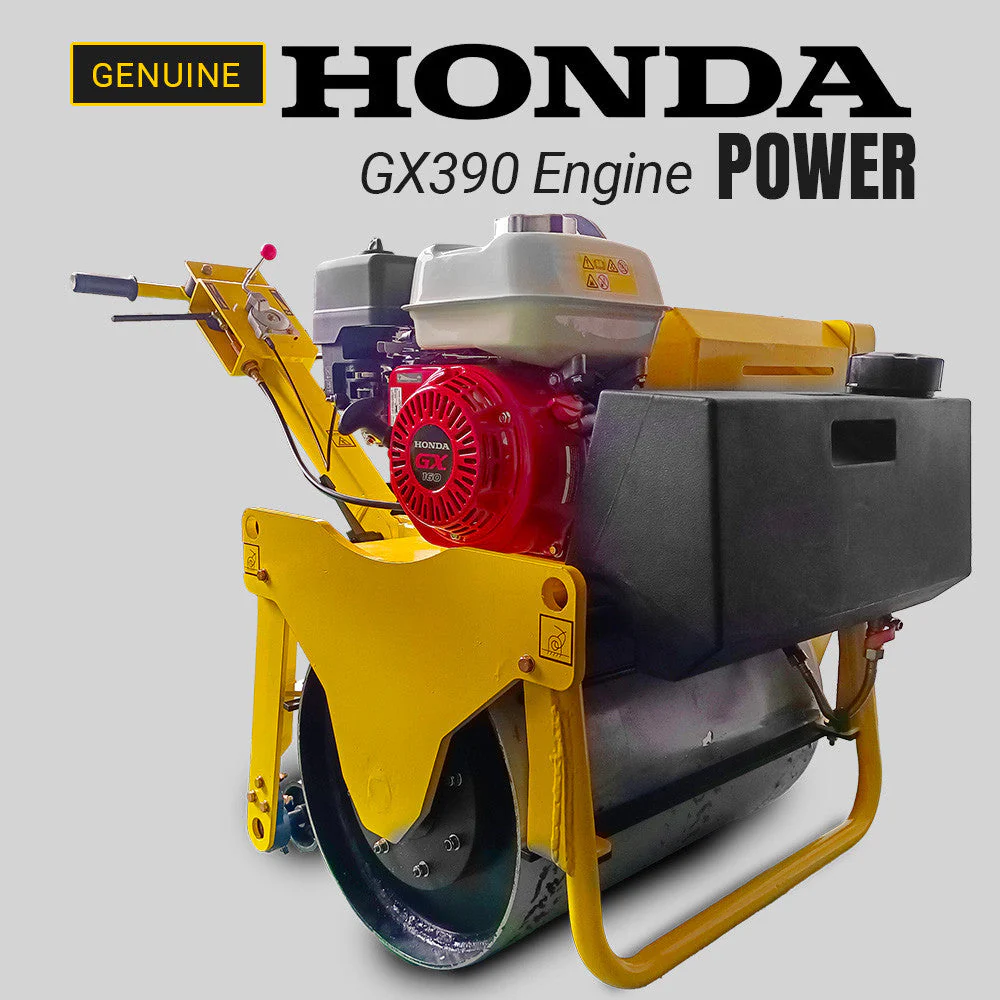 BBT Commercial Single Drum Vibratory Roller - Genuine Honda GX160 - ROL641 - Image 7