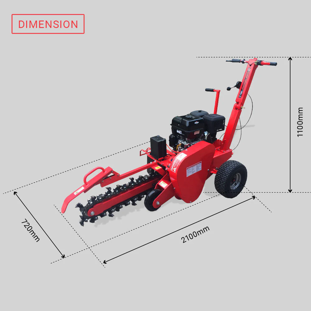 BBT Trencher Digger 13.5hp XR2100 Briggs & Stratton - 2-Year Warranty - Image 5