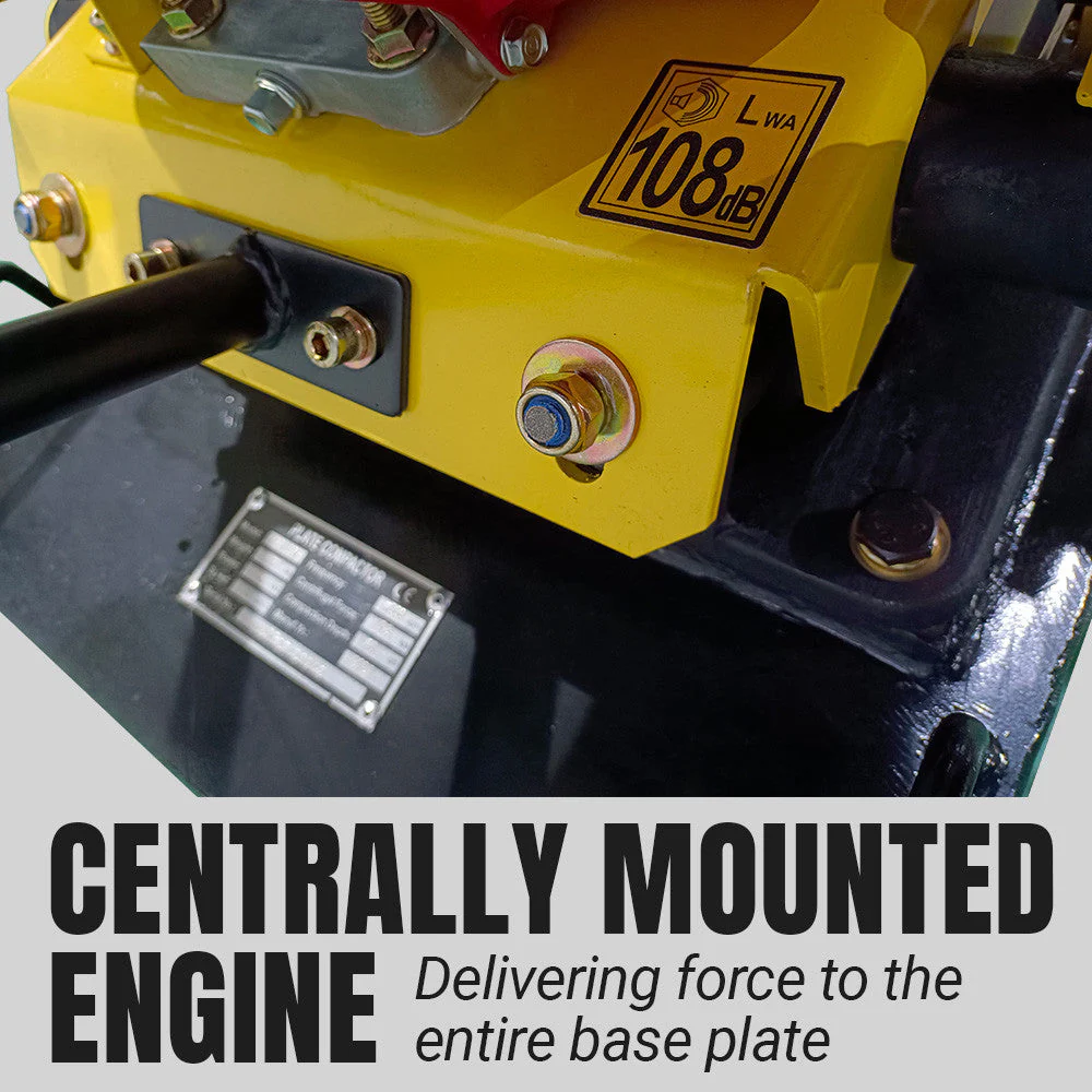 BBT Commercial Vibratory Forward Compactor 20KN - Genuine Honda GX160 - COM20F - Image 12