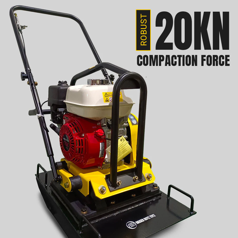 BBT Commercial Vibratory Forward Compactor 20KN - Genuine Honda GX160 - COM20F - Image 5