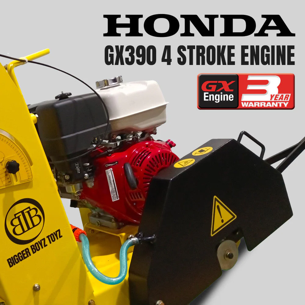 BBT Commercial Walk-Behind Concrete Cutter - Genuine Honda GX390 - CUT20B - Image 6