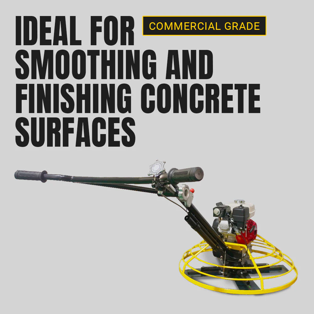 BBT Commercial Walk-Behind Power Trowel 36" - Genuine Honda GX160 - PT36 - Image 3