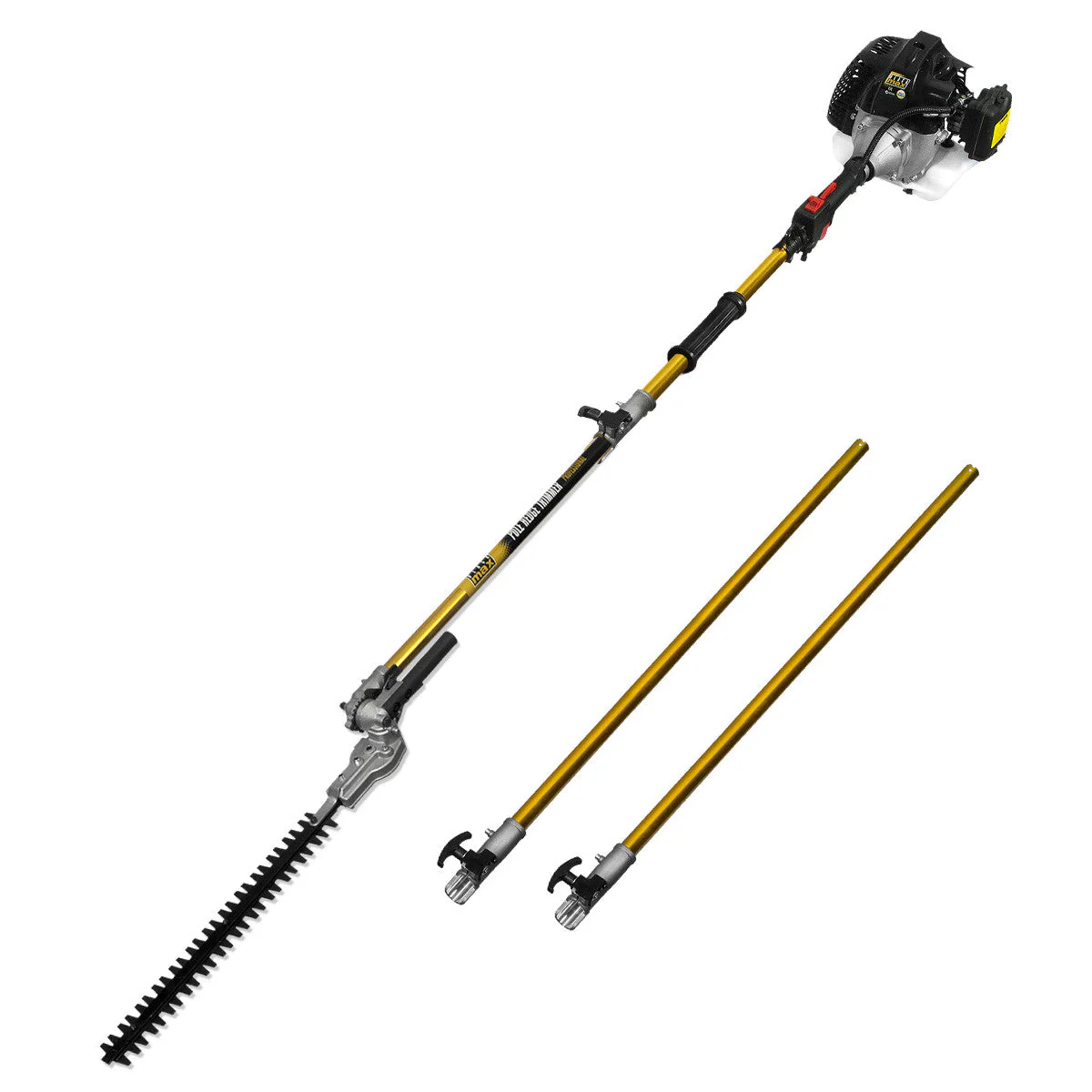 BlackMax 52cc 2-Stroke Heavy-Duty 450mm Extendable Pole Hedge Trimmer - 2-Year Warranty - Image 11