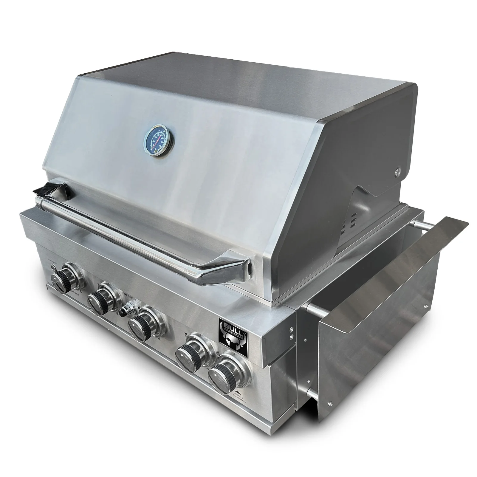 Bull BBQ 5-Burner Built-in Outdoor Kitchen with Rotisserie – #304 Stainless Steel - Image 7