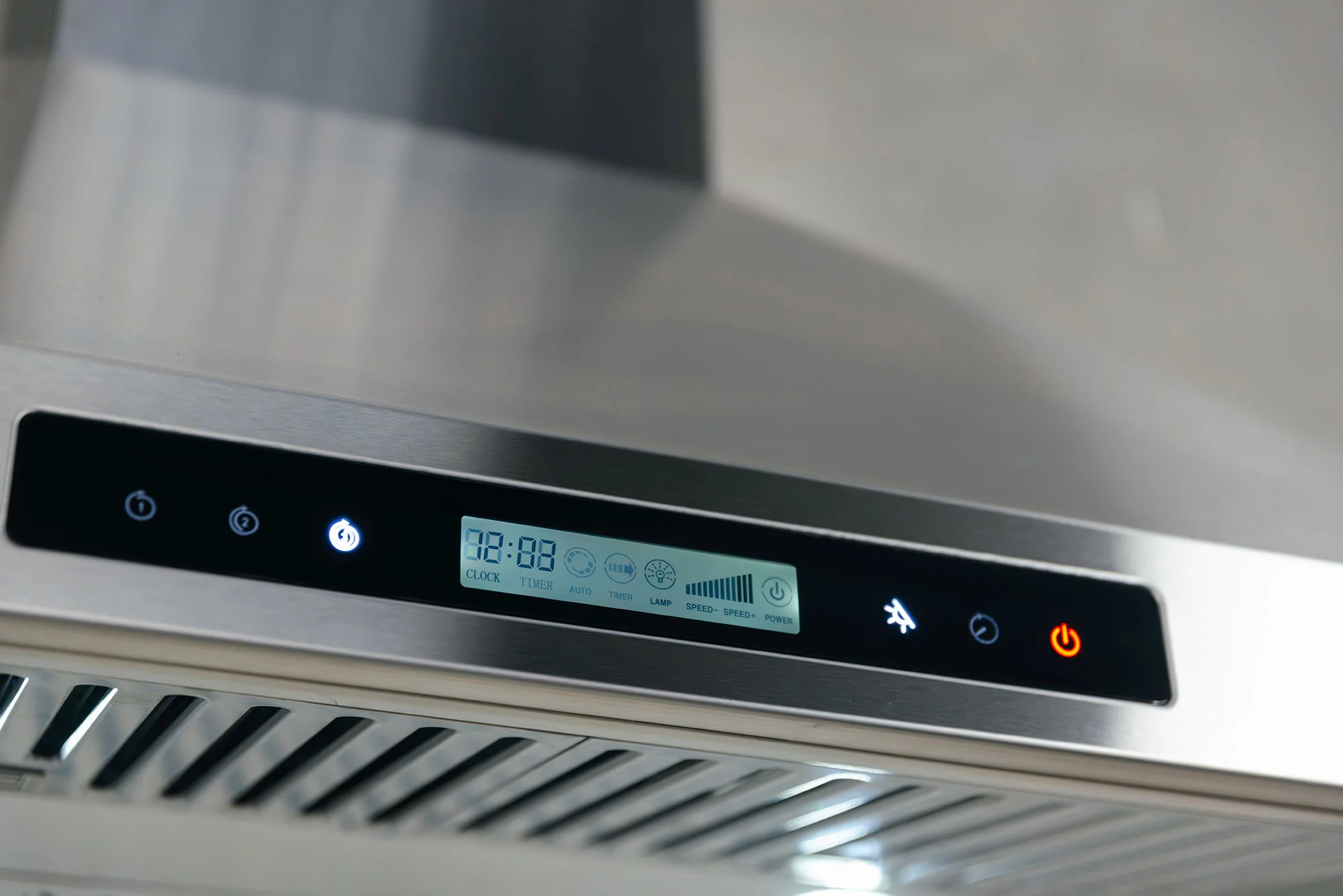 Bull BBQ 900mm Exhaust Fan Extractor with Digital Display and Remote Control (#304SS) - Image 8