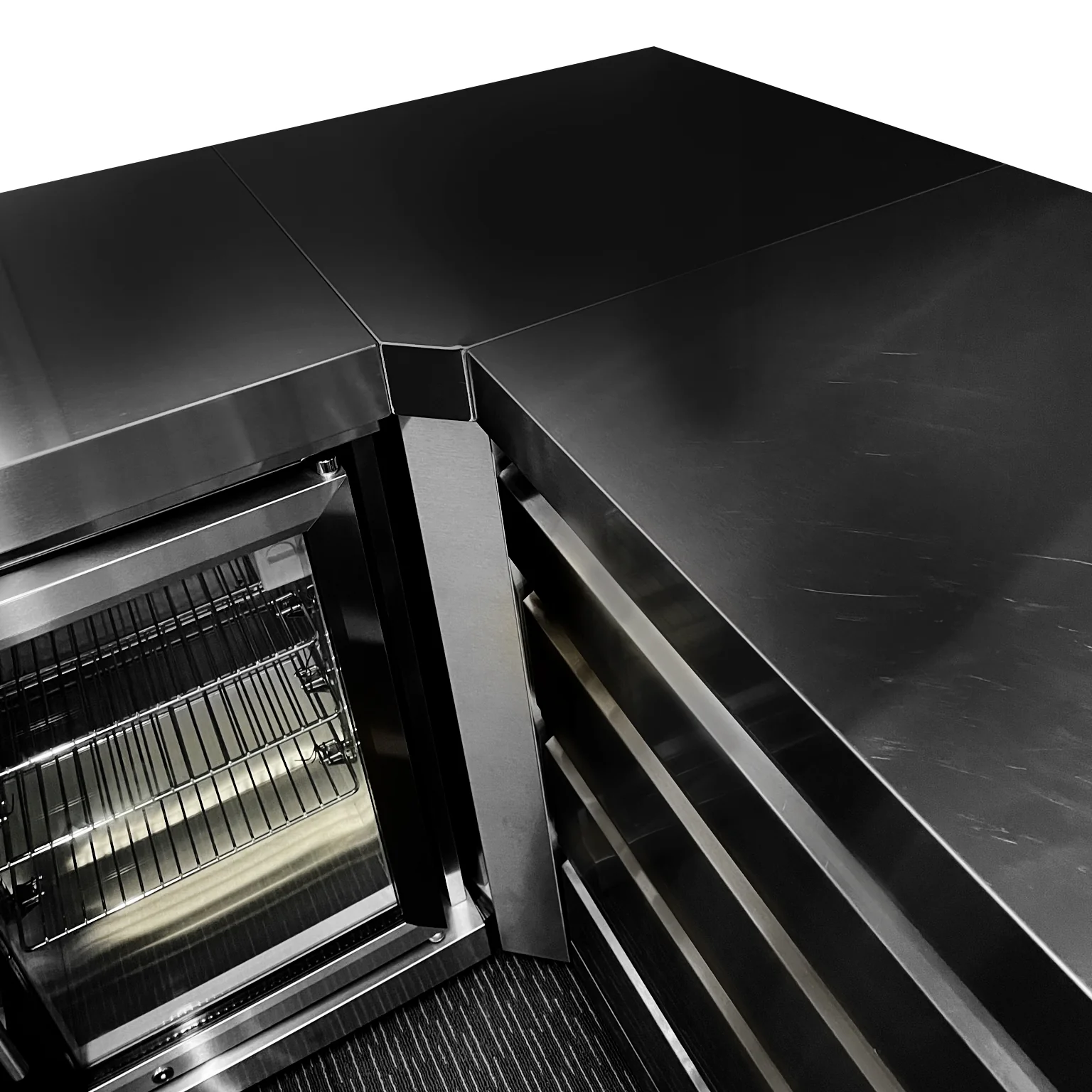Bull BBQ® Black Edition Corner Module– #304 Stainless Steel - Image 7