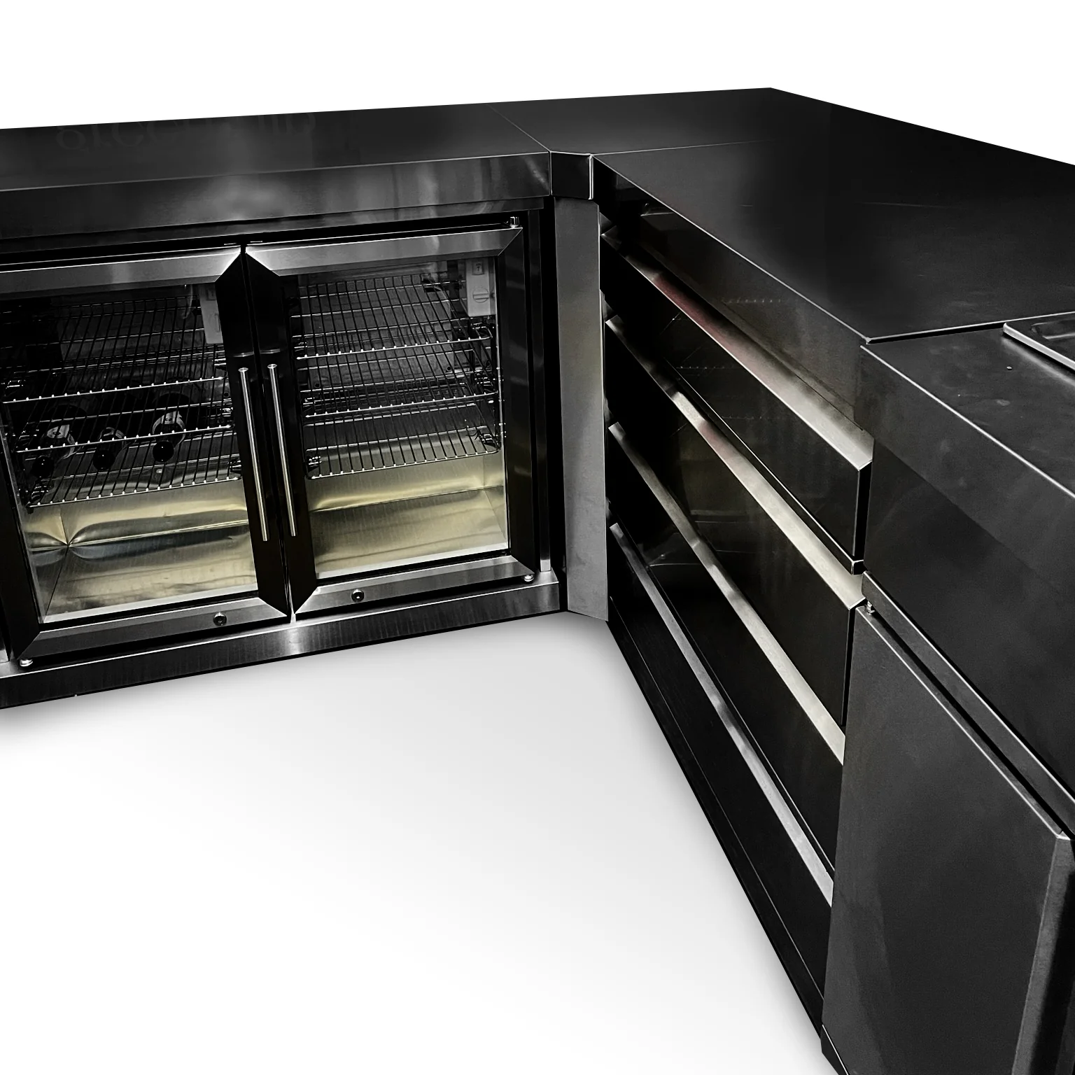 Bull BBQ® Black Edition Corner Module– #304 Stainless Steel - Image 8