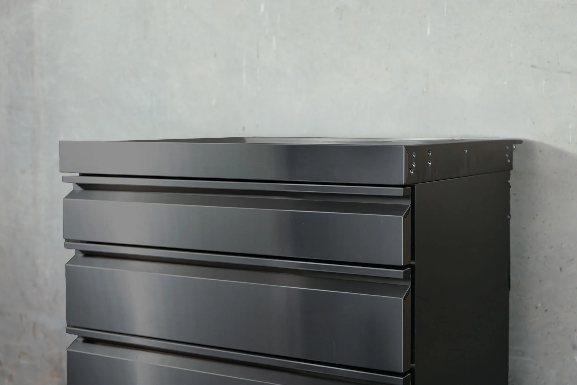 Bull BBQ Black Edition Stainless Steel Outdoor Kitchen Drawer Module – #304 Premium Stainless Steel - Image 4