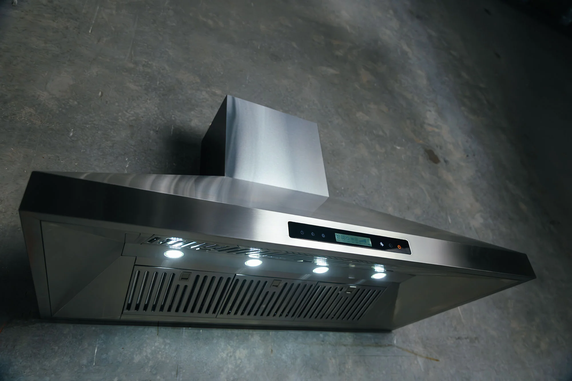 Bull BBQ Dual Motor Exhaust Fan Extractor with Digital Display and Remote Control (#304SS) - 2000CBM - Image 4