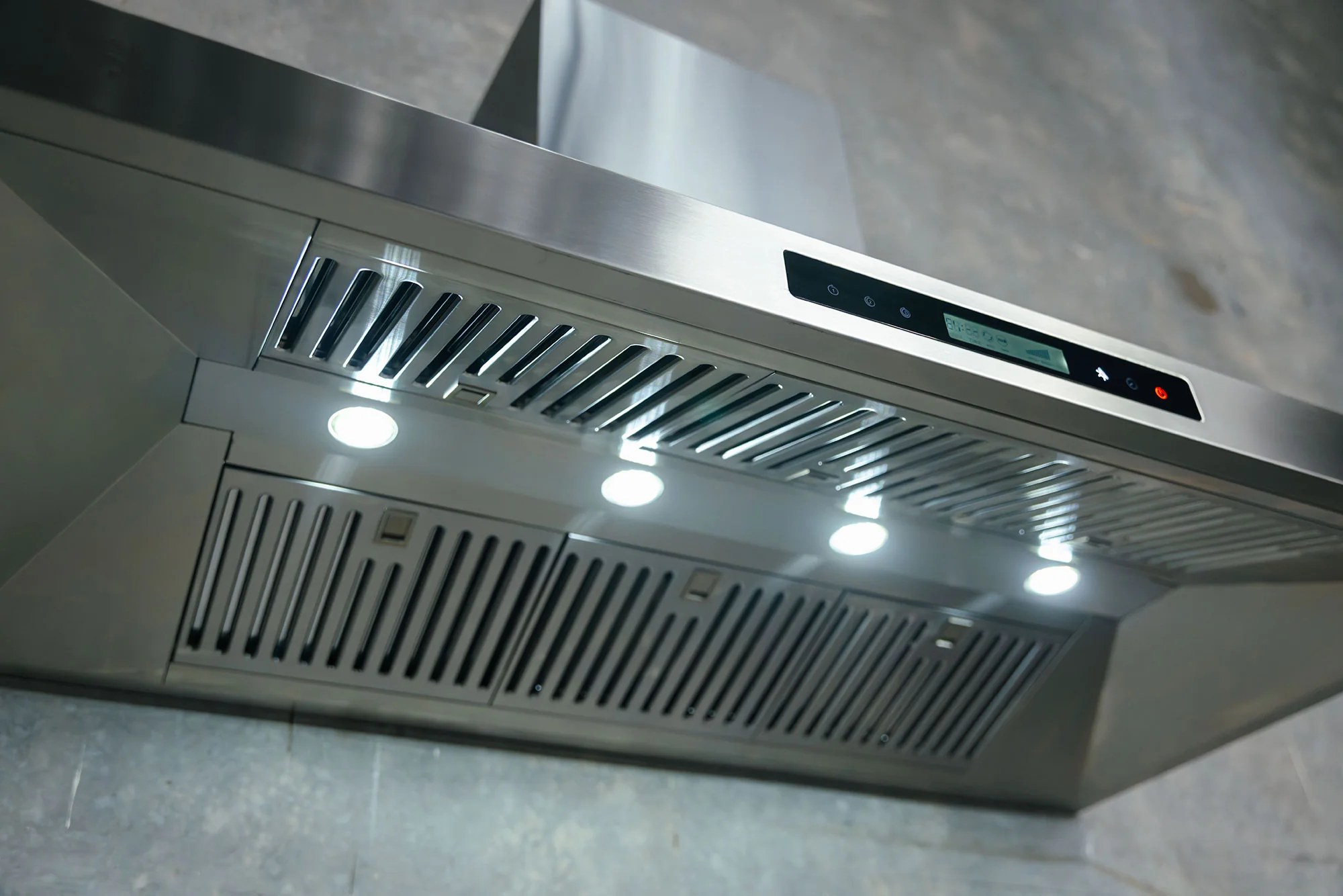 Bull BBQ Dual Motor Exhaust Fan Extractor with Digital Display and Remote Control (#304SS) - 2000CBM - Image 5