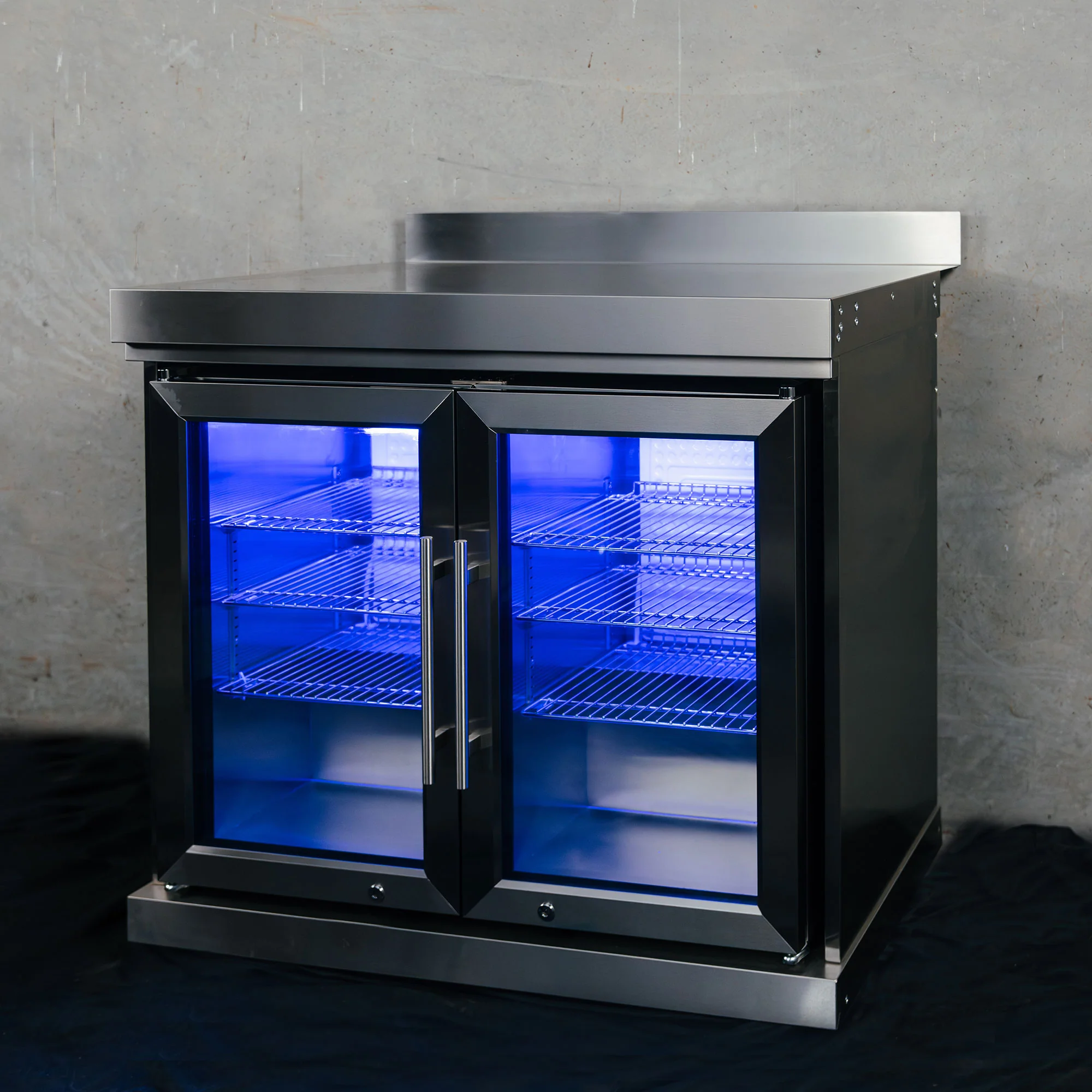 Bull BBQ Stainless Steel Double Fridge Cooler Module – #304 Stainless Steel - Image 6