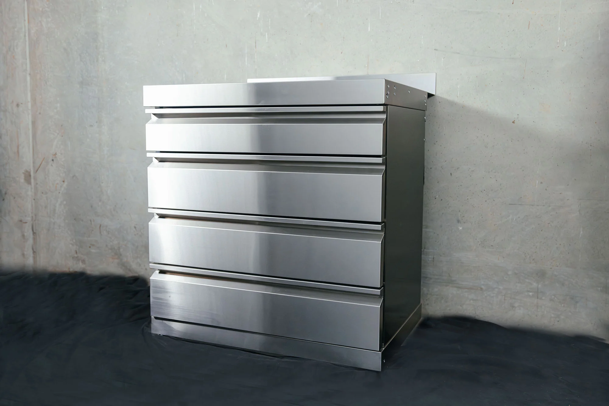 Bull BBQ Stainless Steel Outdoor Kitchen Drawer Module – #304 Premium Stainless Steel - Image 3