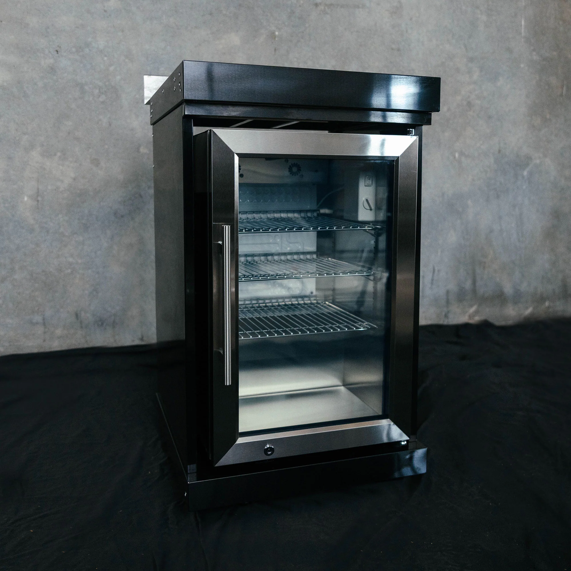 BULL BBQ Single Fridge Cooler Module – #304SS Black Edition - Image 4