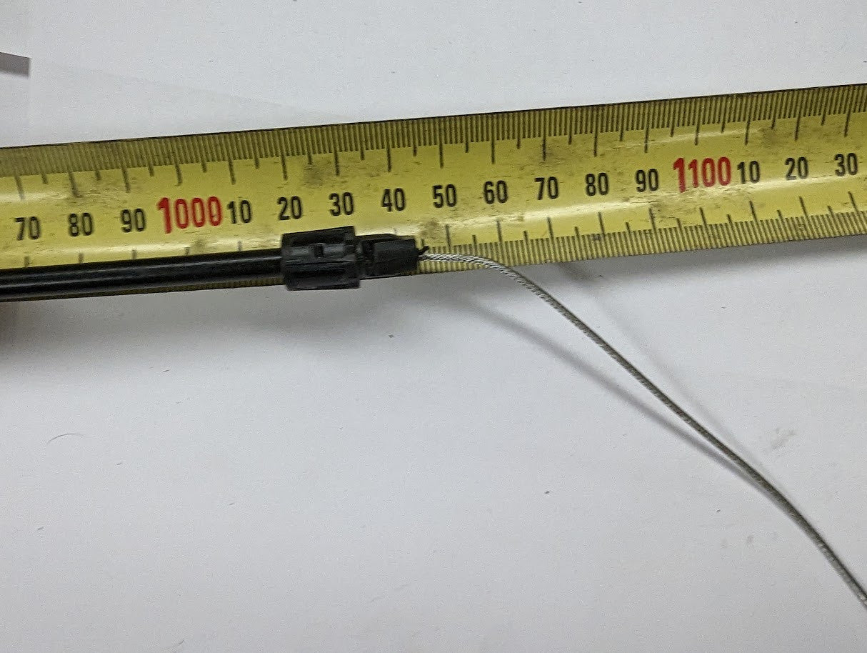 Cable - Drive/Clutch suit BBT Old Single Speed Self Propelled Mower with Briggs and Stratton Electric Start only engine (30130120000) - Image 4