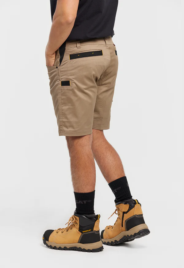 CAT Elite Operator Flex Short Khaki - Image 2