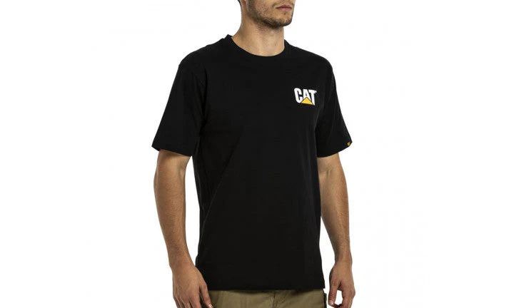 CAT Trademark Tee - Black - Image 4