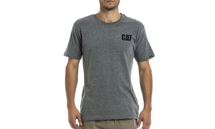 CAT Trademark Tee - Dark Heather Grey - Image 3