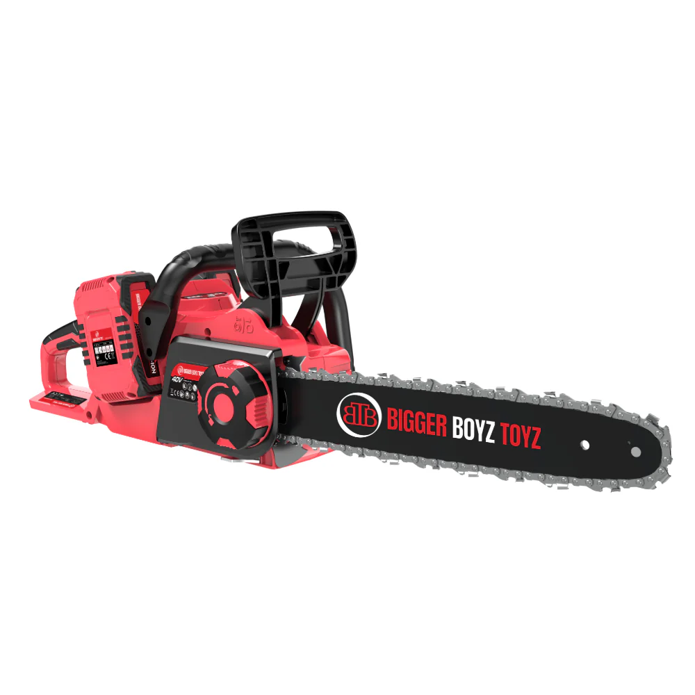 BBT 40V Cordless 14" Chainsaw - Brushless & Dual 4.0Ah Lithium-ion Makita Compatible - Image 7