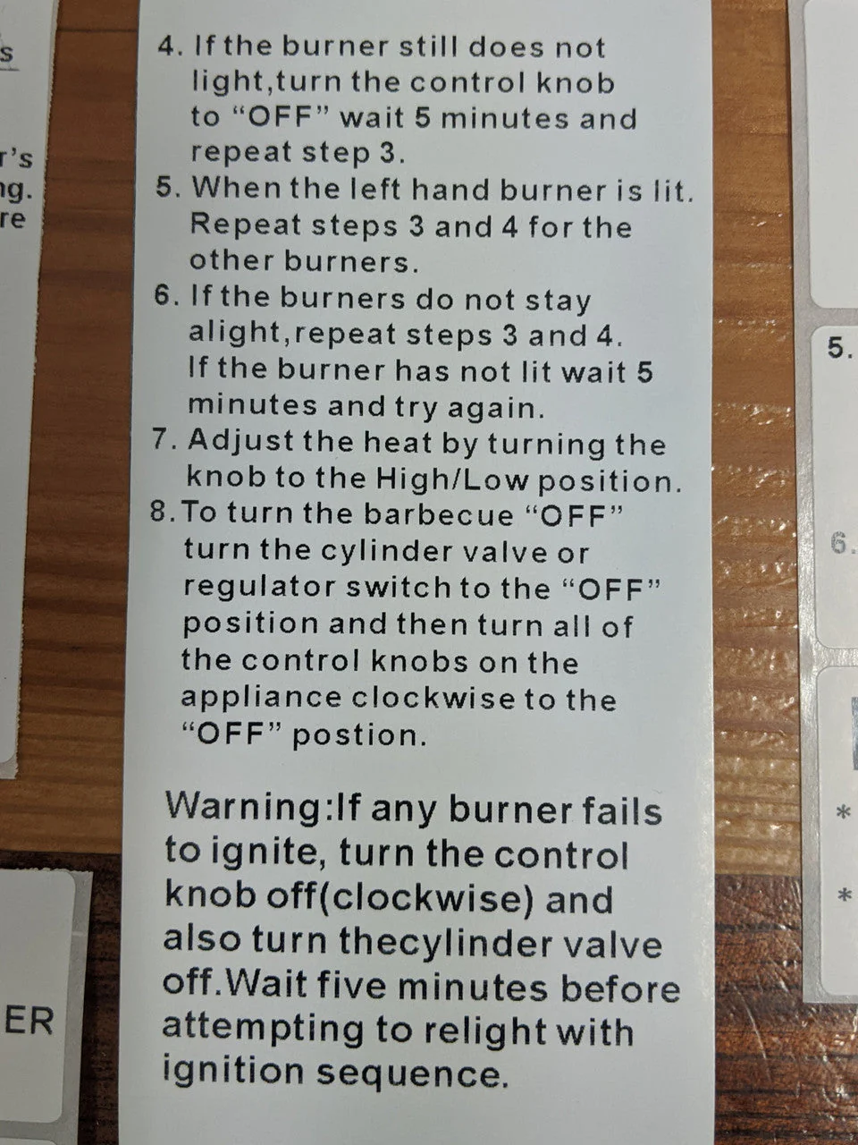 Compact BBQ sticker set - Image 3