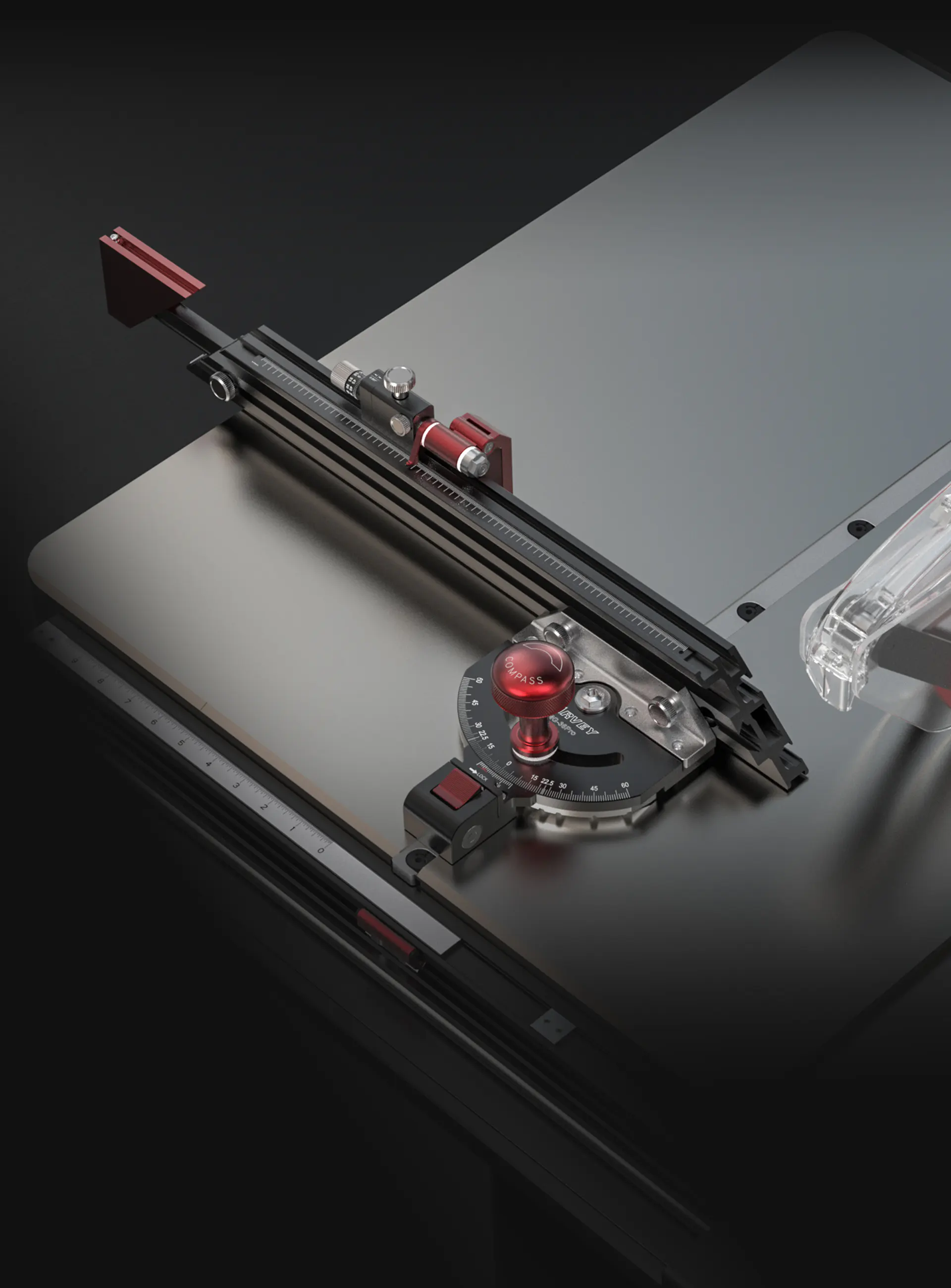Harvey Alpha HW110LC-36Pro Stain-less Cabinet Saw - Image 17