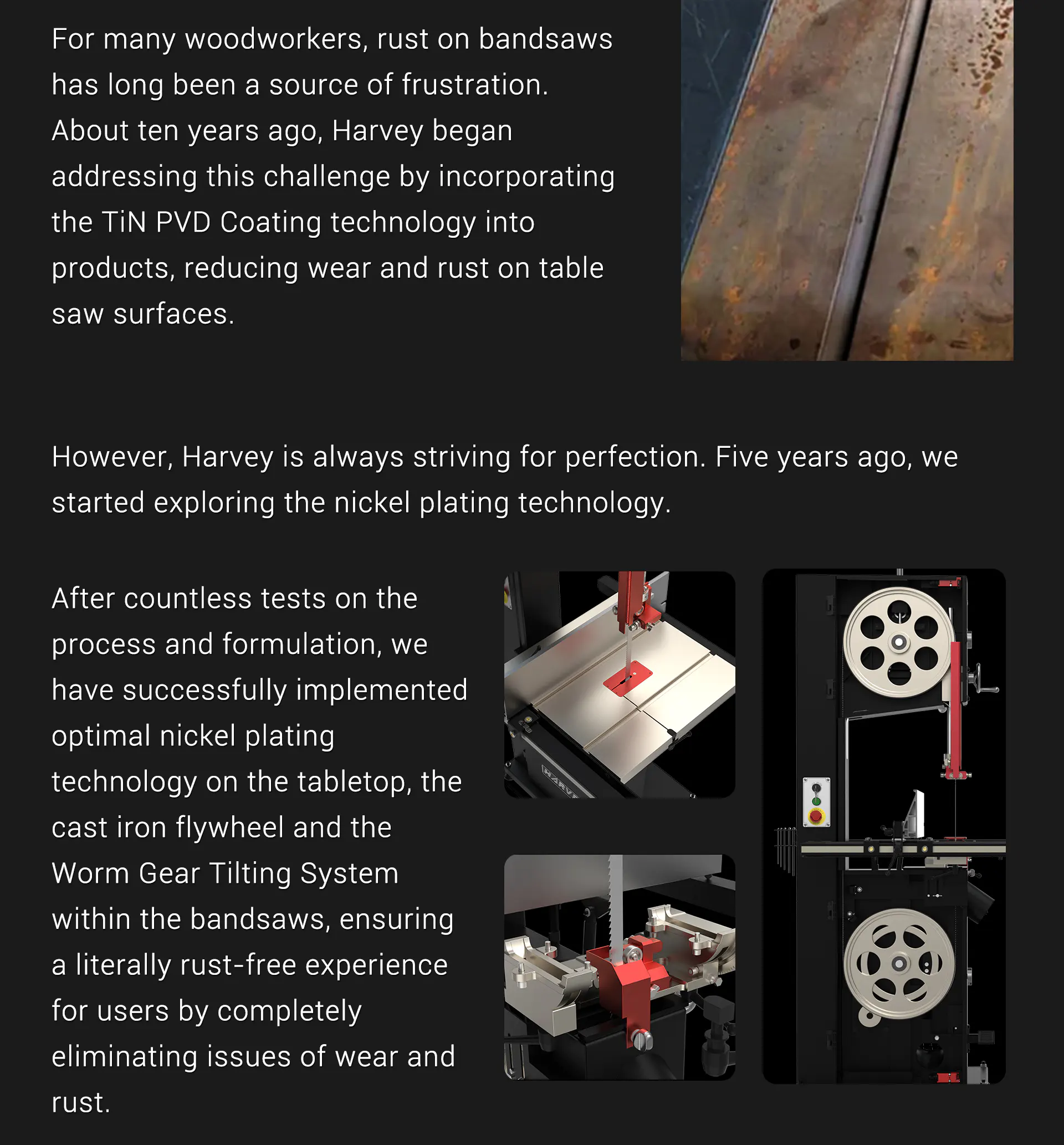 Harvey HW615PRO 15” Industrial Band Saw - Image 4