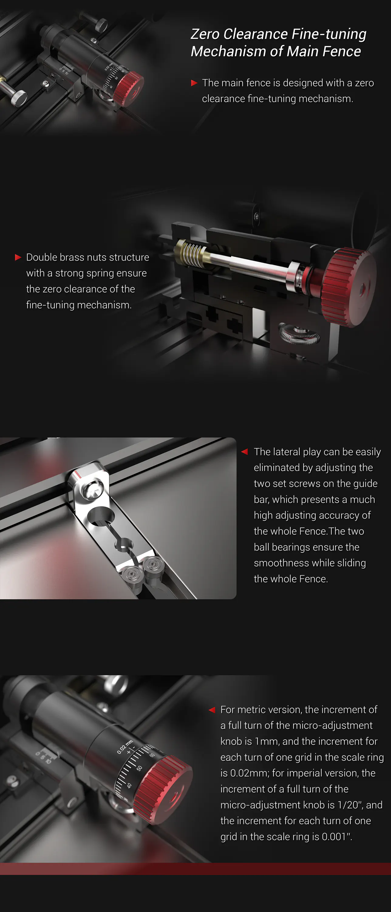 Harvey RF-36-M Metric Router Table Fence - Image 3