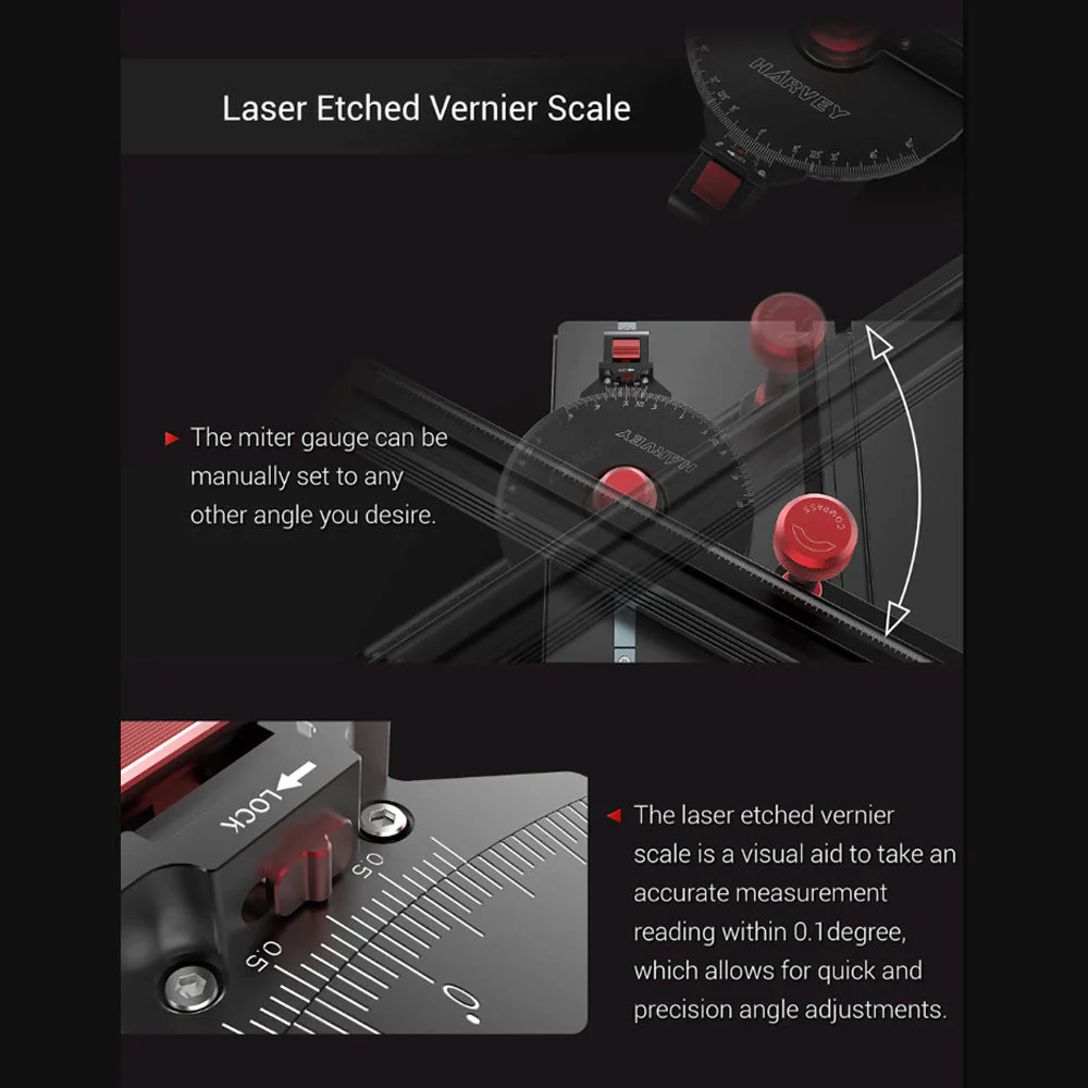 Harvey ST1500 Sliding Table Attachment - Image 3