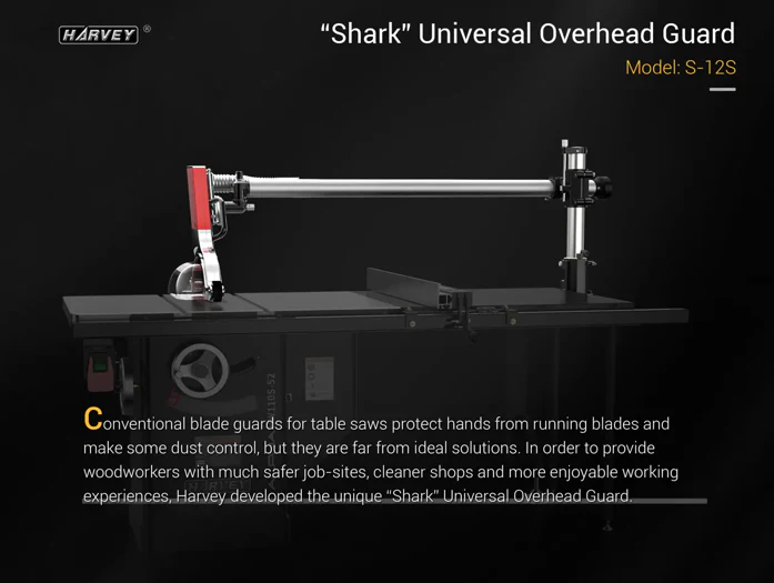 Harvey Universal Overhead Guard "Shark" - Image 3