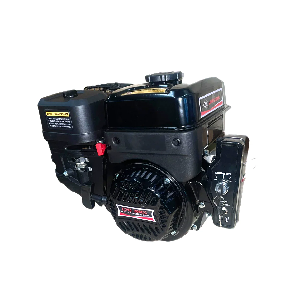 JD 7HP Electric Start 4 Stroke Petrol Engine - Image 4