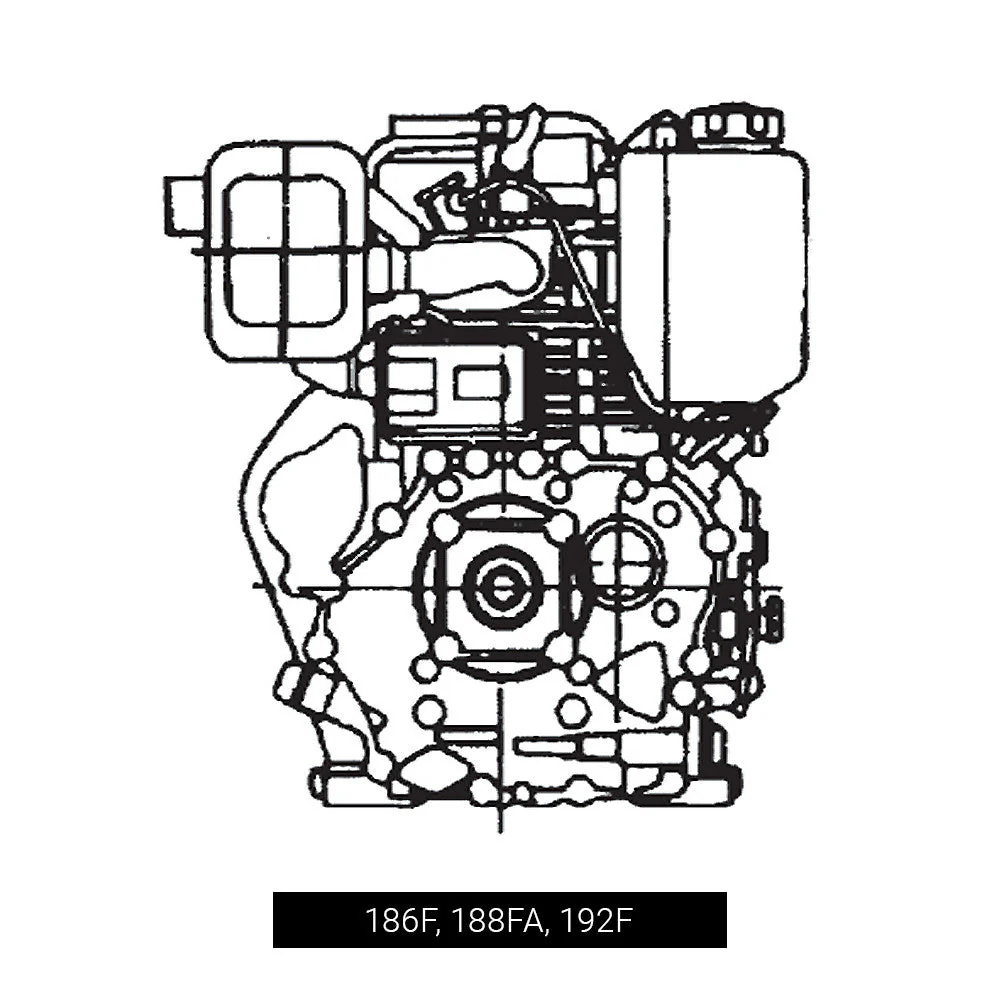 Koop 10hp 186F Diesel Engine Threaded Shaft - Image 7
