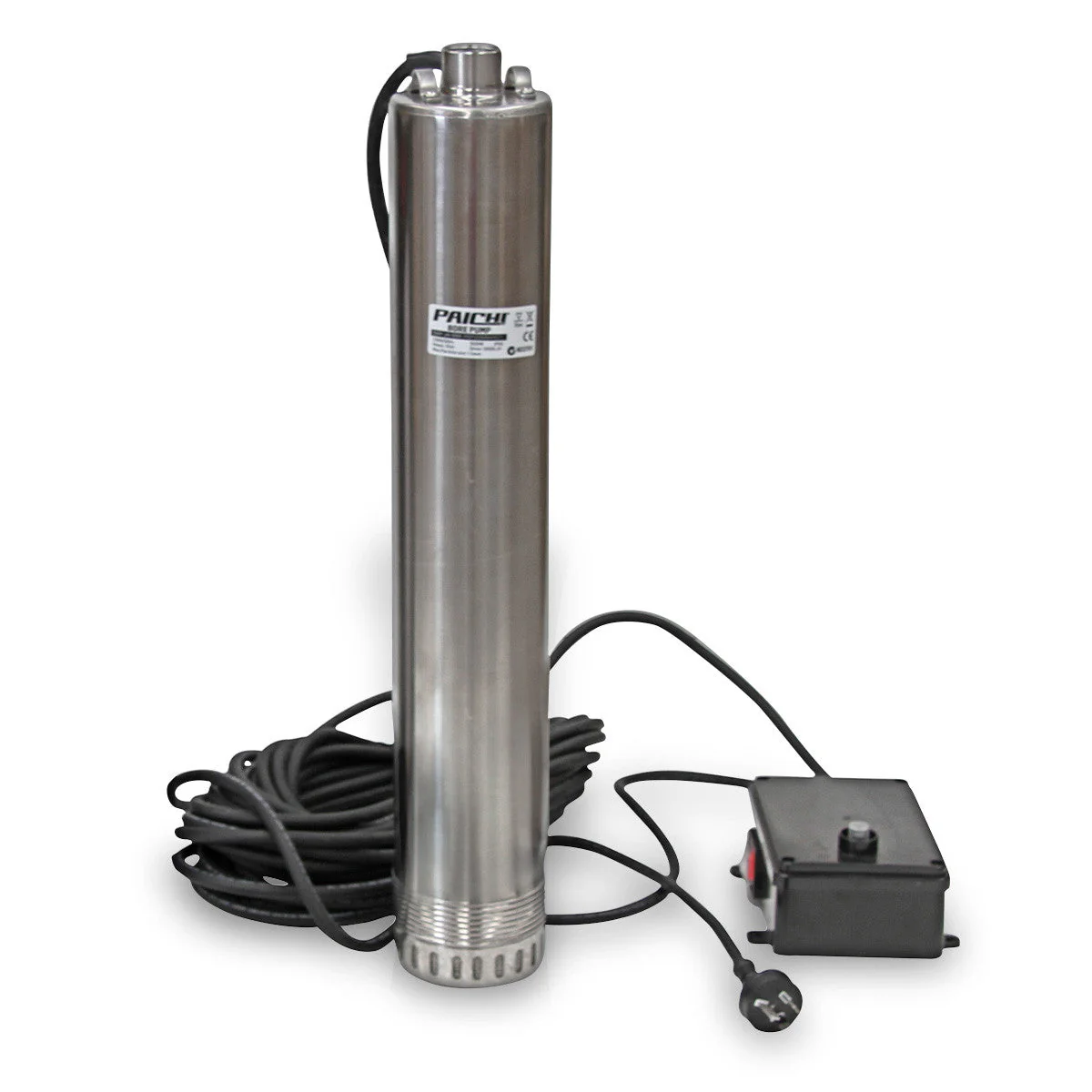 Paichi 4" Bore Water Pump – High Pressure -1000W/1.5HP - 55m Head - 1" Outlet - Image 5