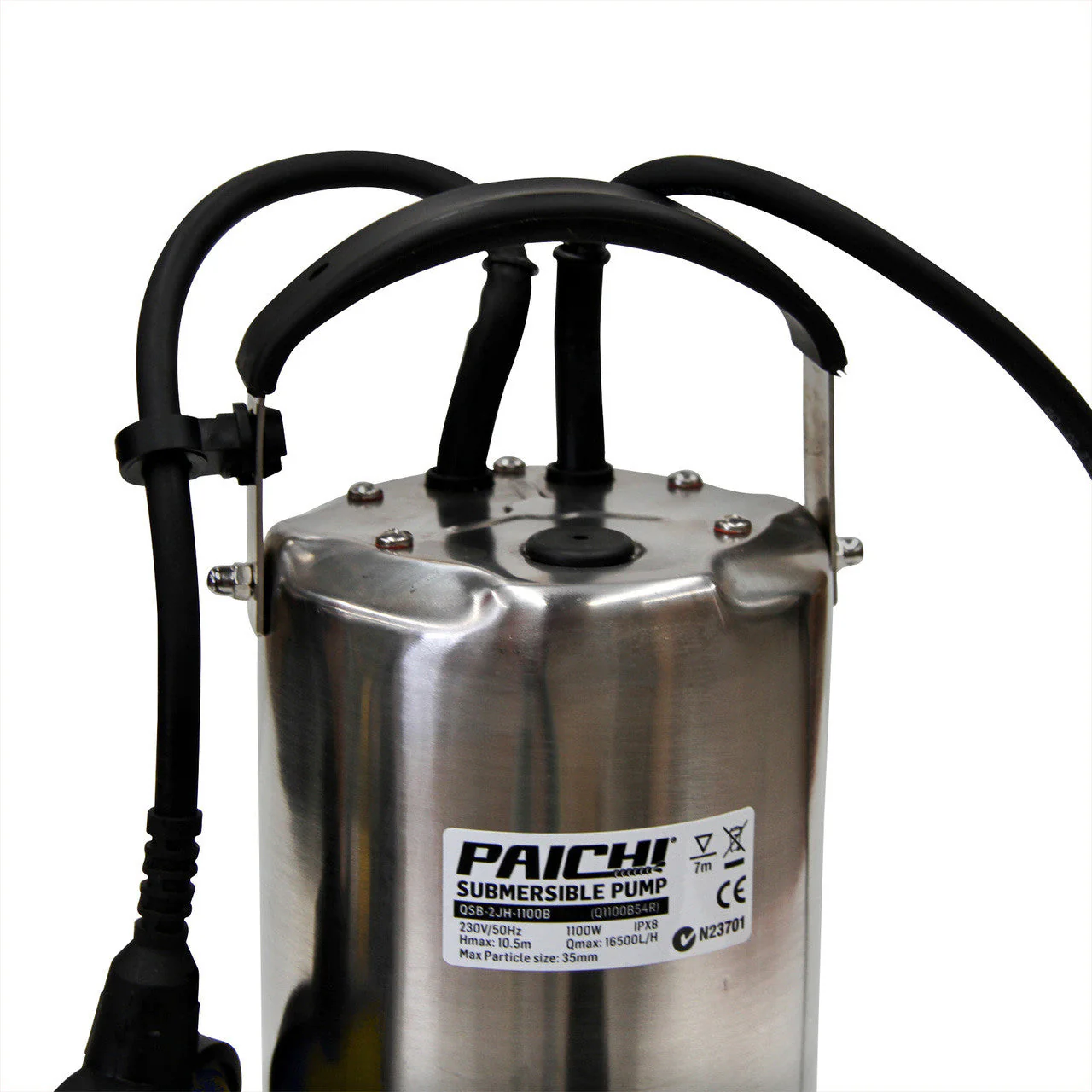 Paichi 1" Submersible High Flow Water Tank Pump - 1100w - 16,500L/H - Image 3