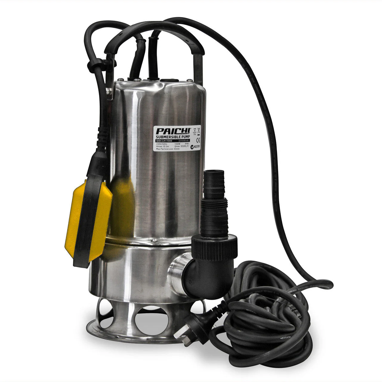 Paichi 1" Submersible High Flow Water Tank Pump - 1100w - 16,500L/H - Image 7