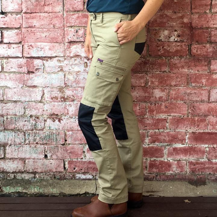 Pants SKNY Flex ‘Every Woman Utility’ (Khaki) - Women's Workwear - Image 5