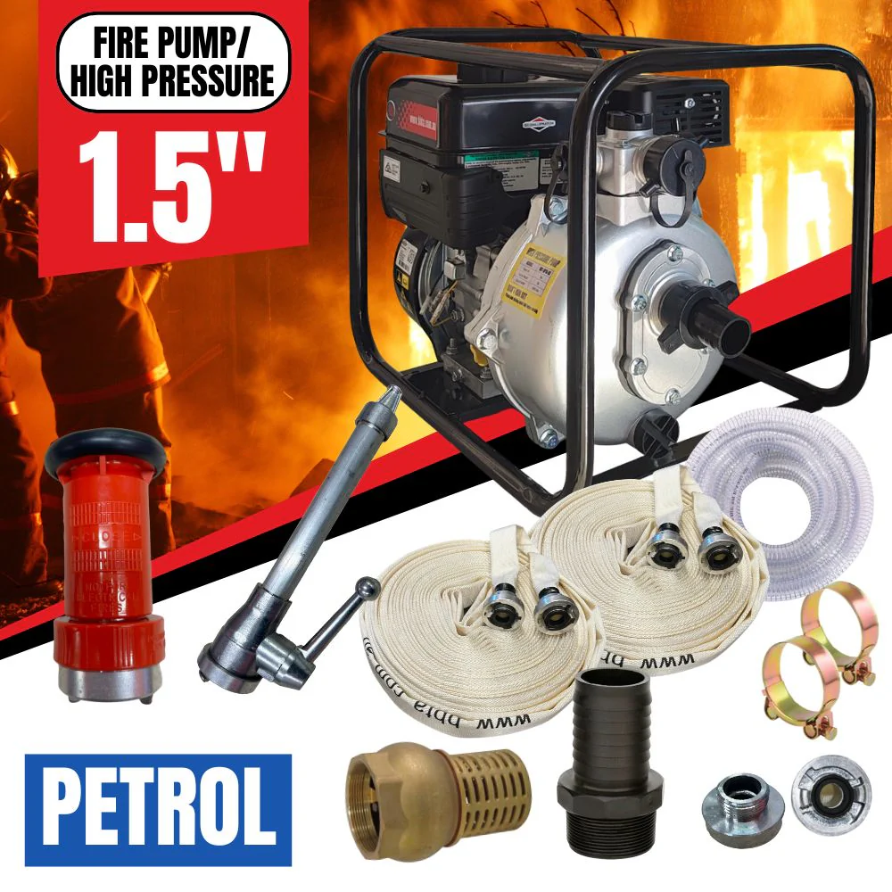 Petrol Fire Pump Combo – Complete Protection Bundle