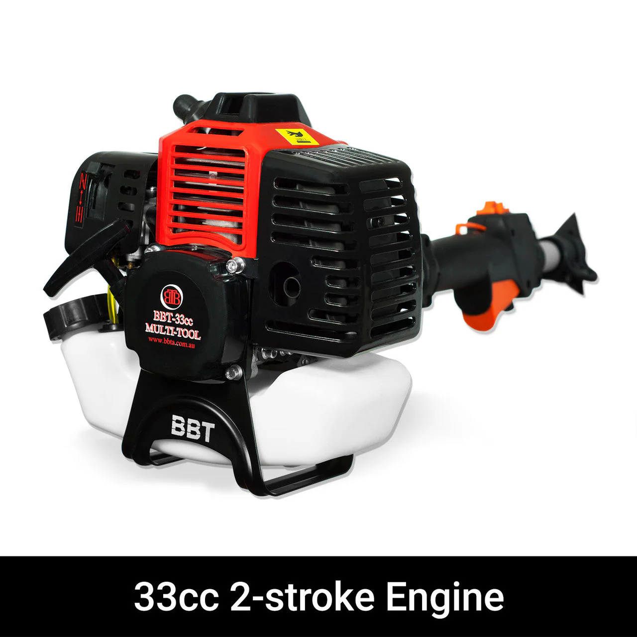 BBT 33cc 2-Stroke 450mm Extendable Pole Hedge Trimmer - 2-Year Warranty - Image 10