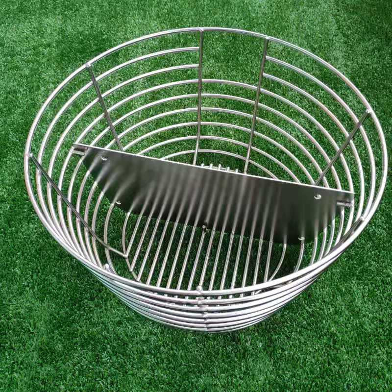 Stainless Steel Charcoal Basket with Stand Fit for 21/23.5" - Image 3